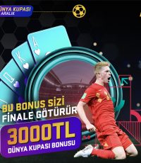 Trbet Sitesi 2022 Dünya Kupası Özel Bonusu