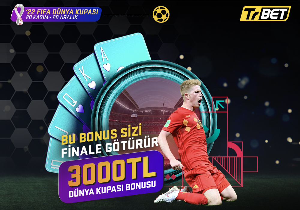 Trbet Sitesi 2022 Dünya Kupası Özel Bonusu